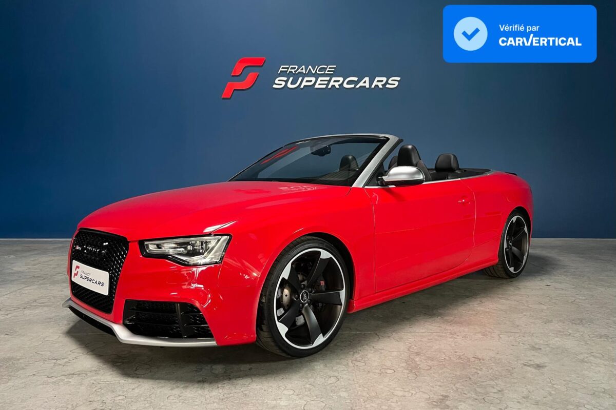 Audi RS5 Cabriolet France Supercars