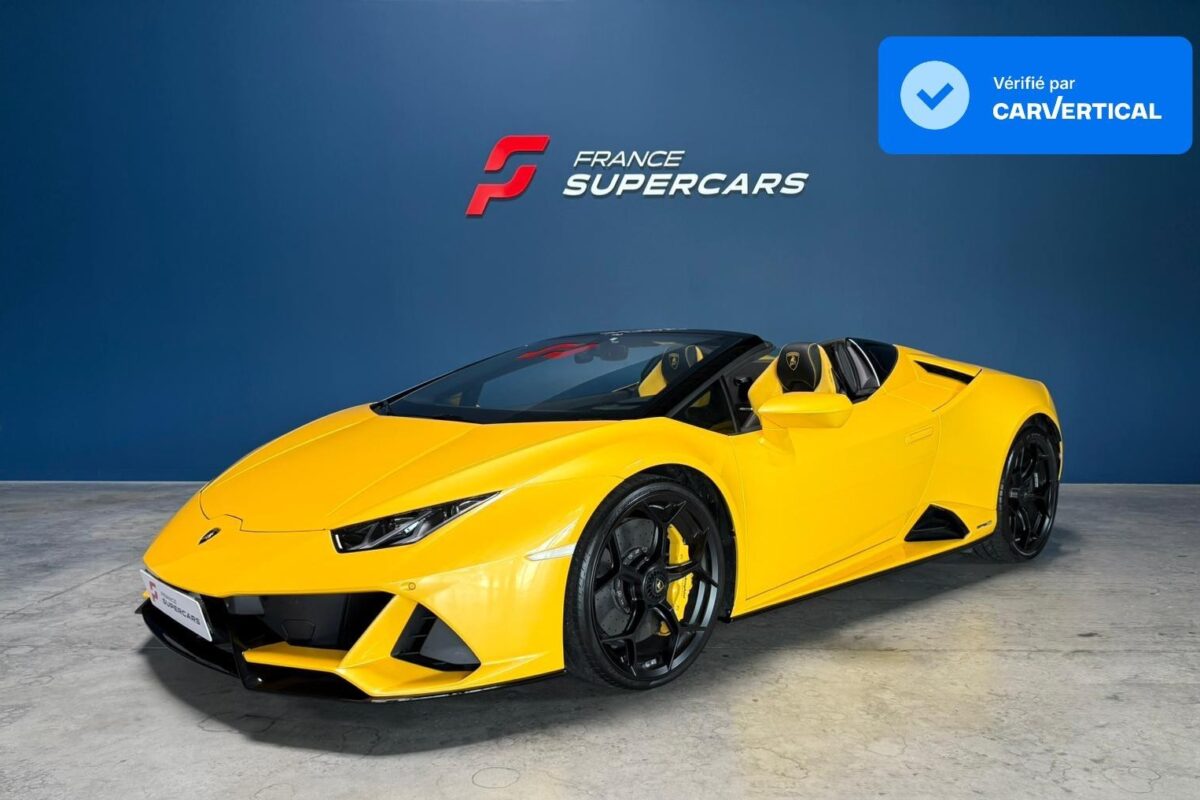 Lamborghini Huracan Evo Spyder France Supercars