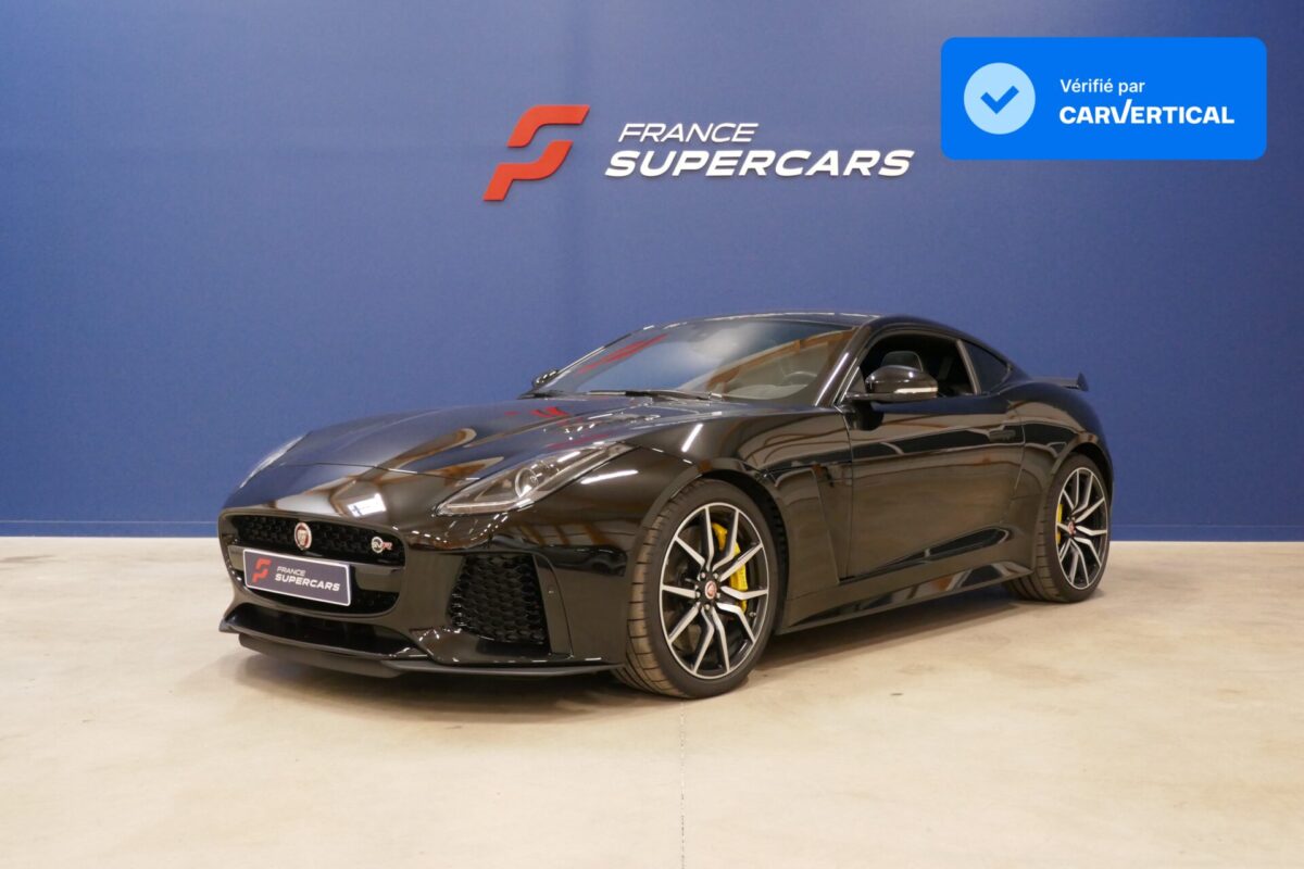 Jaguar F-type SVR coupe France Supercars 575