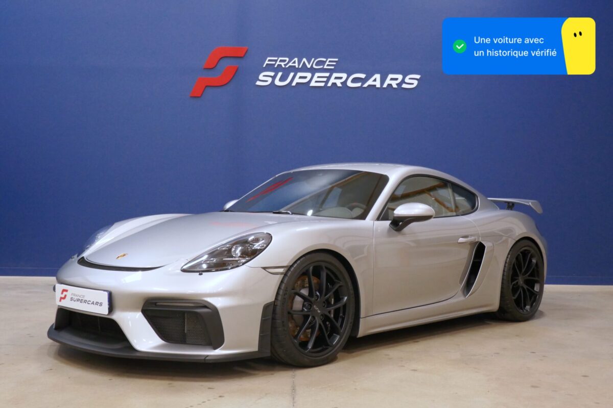 Porsche 718 GT4 Coupe Argent GT France Supercars