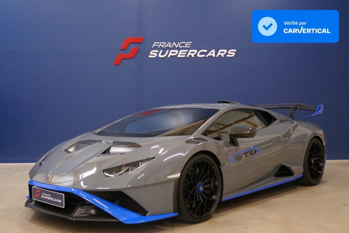 Lamborghini Huracan STO Grigio Telesto France Supercars