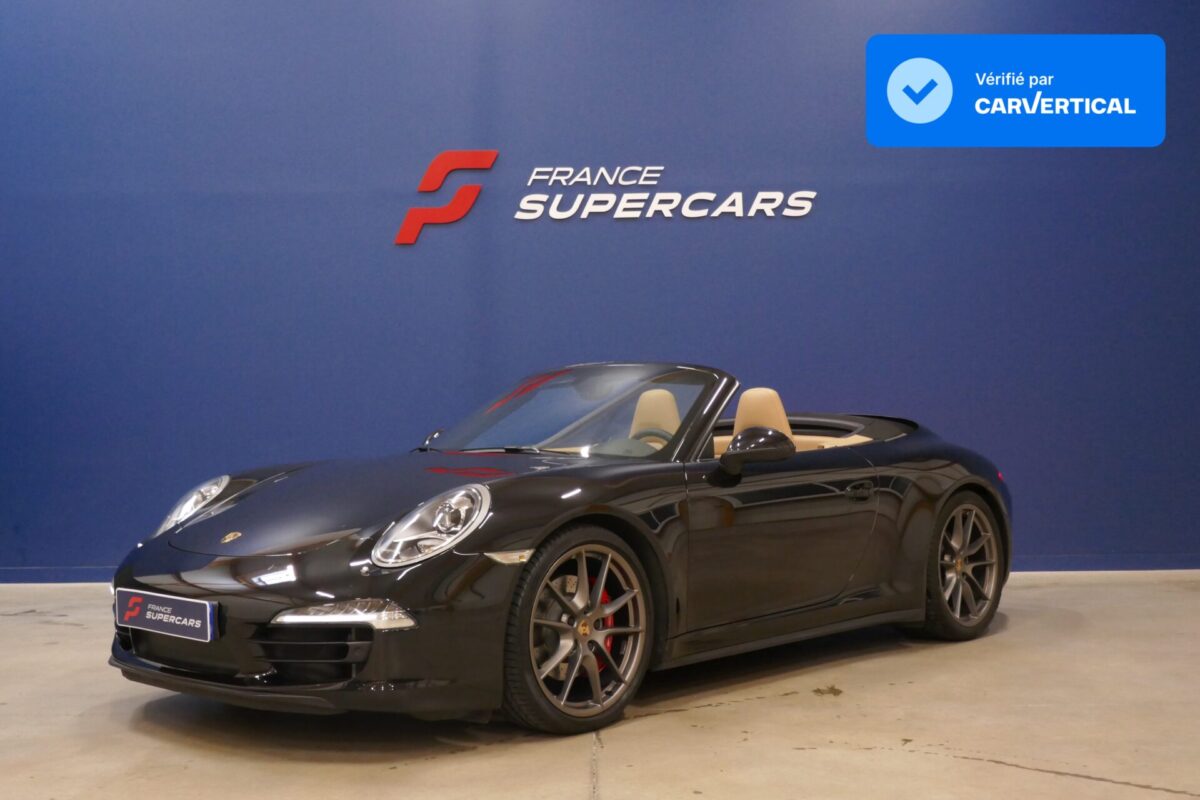 Porsche 911 991 Carrera 4S PDK cabriolet France Supercars
