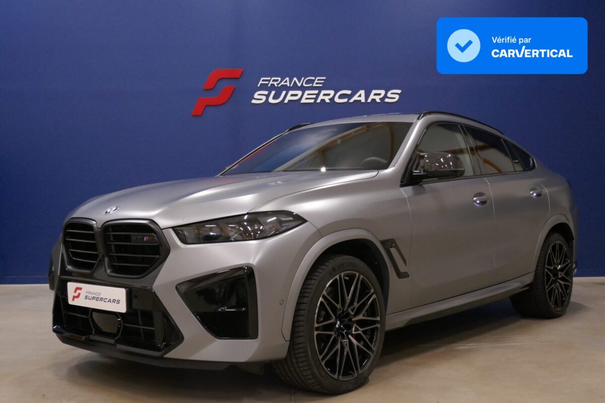 BMW X6 M COMPETTION 625 FRANCE SUPERCARS FROZEN GREY