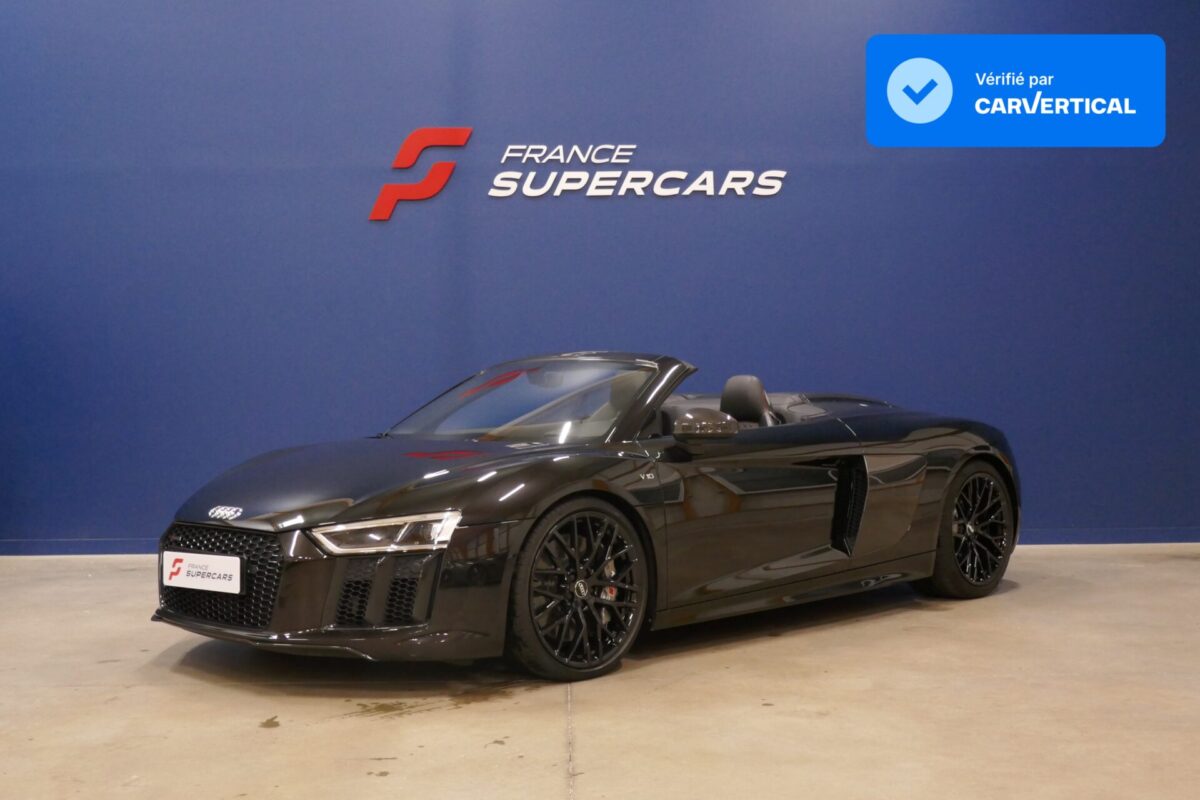 AUDI R8 SPYDER V10 540 FRANCE SUPERCARS