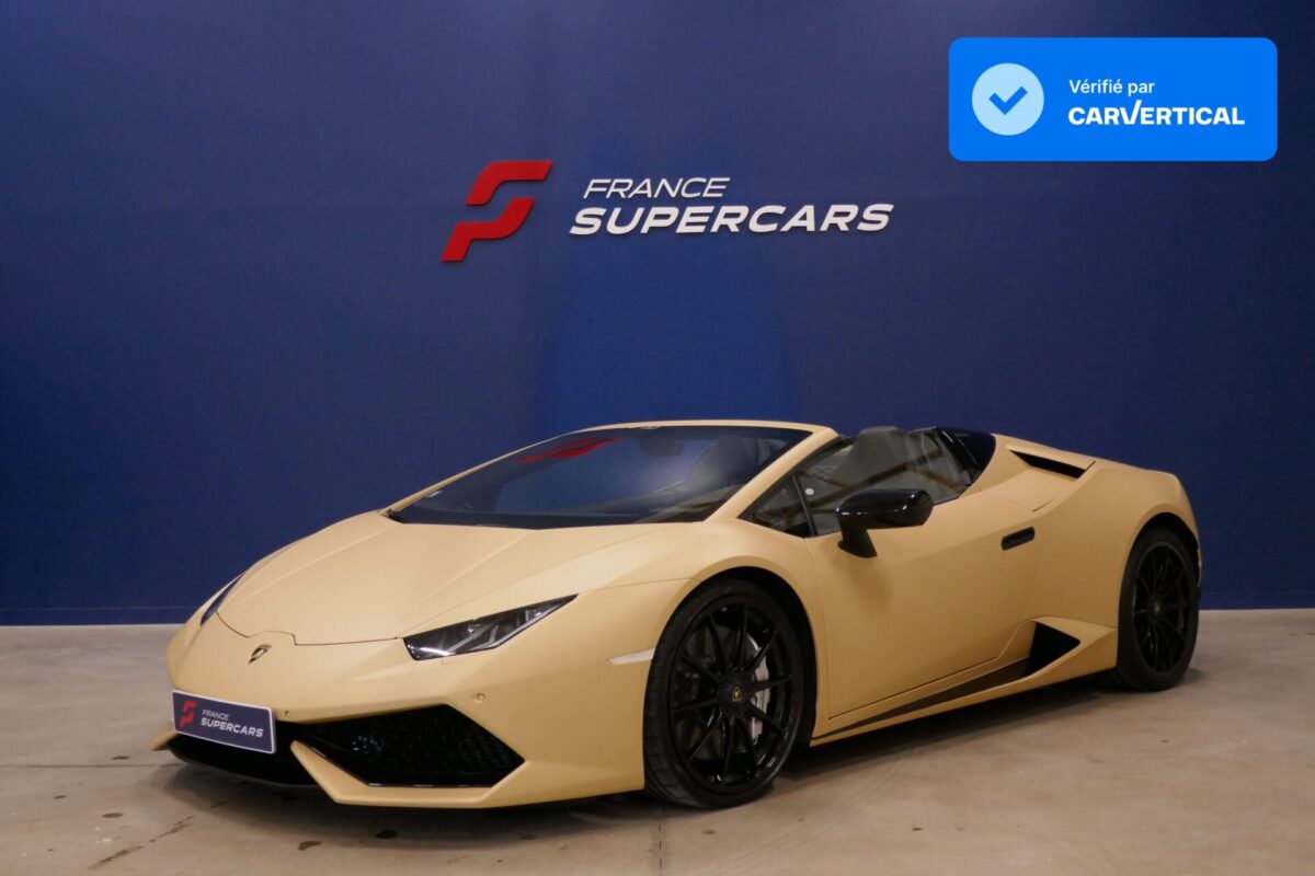 Lamborghini huracan spyder Desert AMG France Supercars