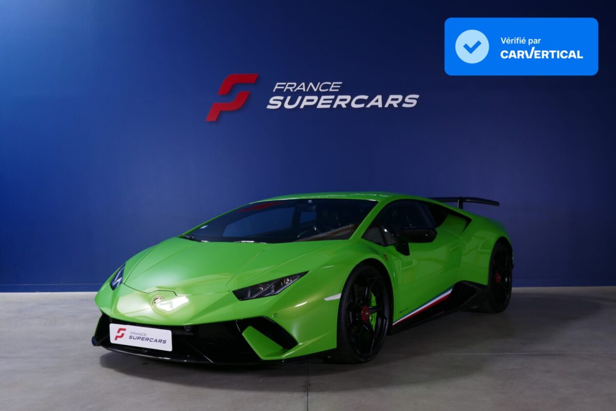 Lamborghini Huracan Performante LP640 Verde Mantis France Supercars