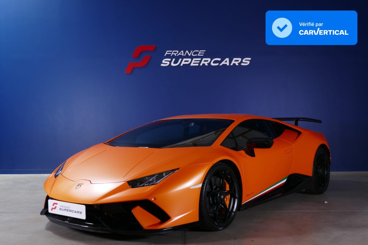 Lamborghini Huracan Arancio Performante France Supercars