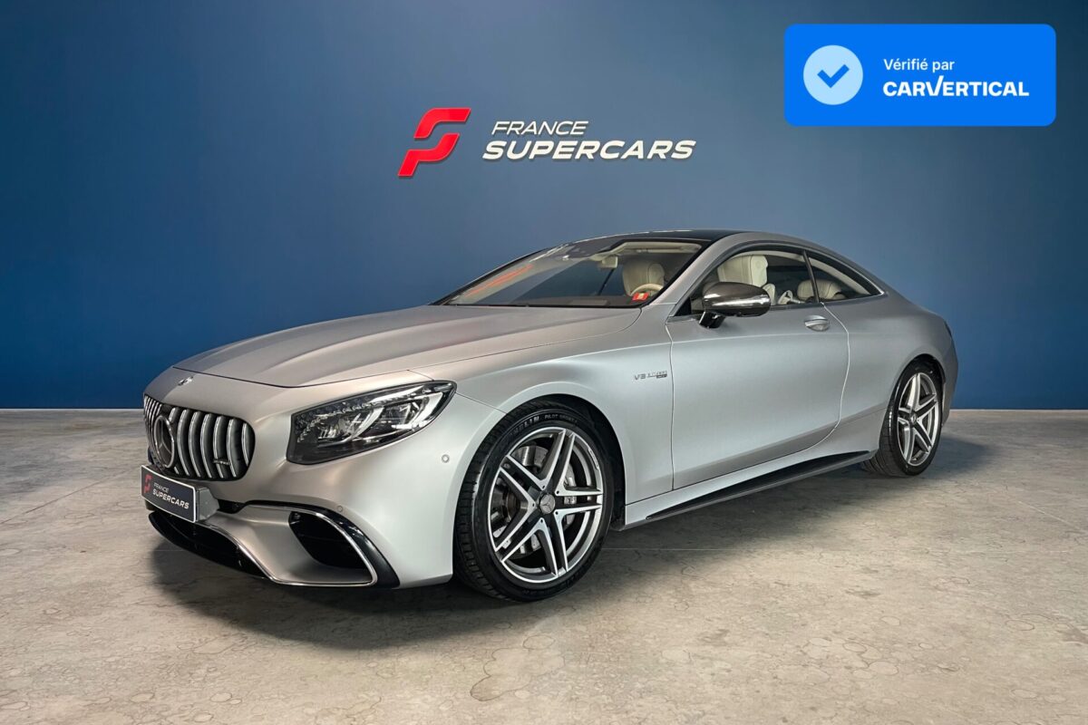 Mercedes-Benz S63 AMG S 4-Matic coupé France Supercars