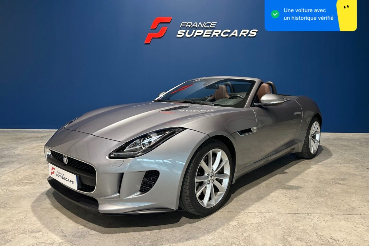 Jaguar F-Type V6 Carbiolet france supercars